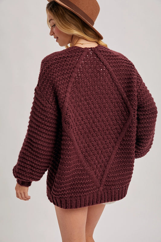 Chunky Knit Cardigan