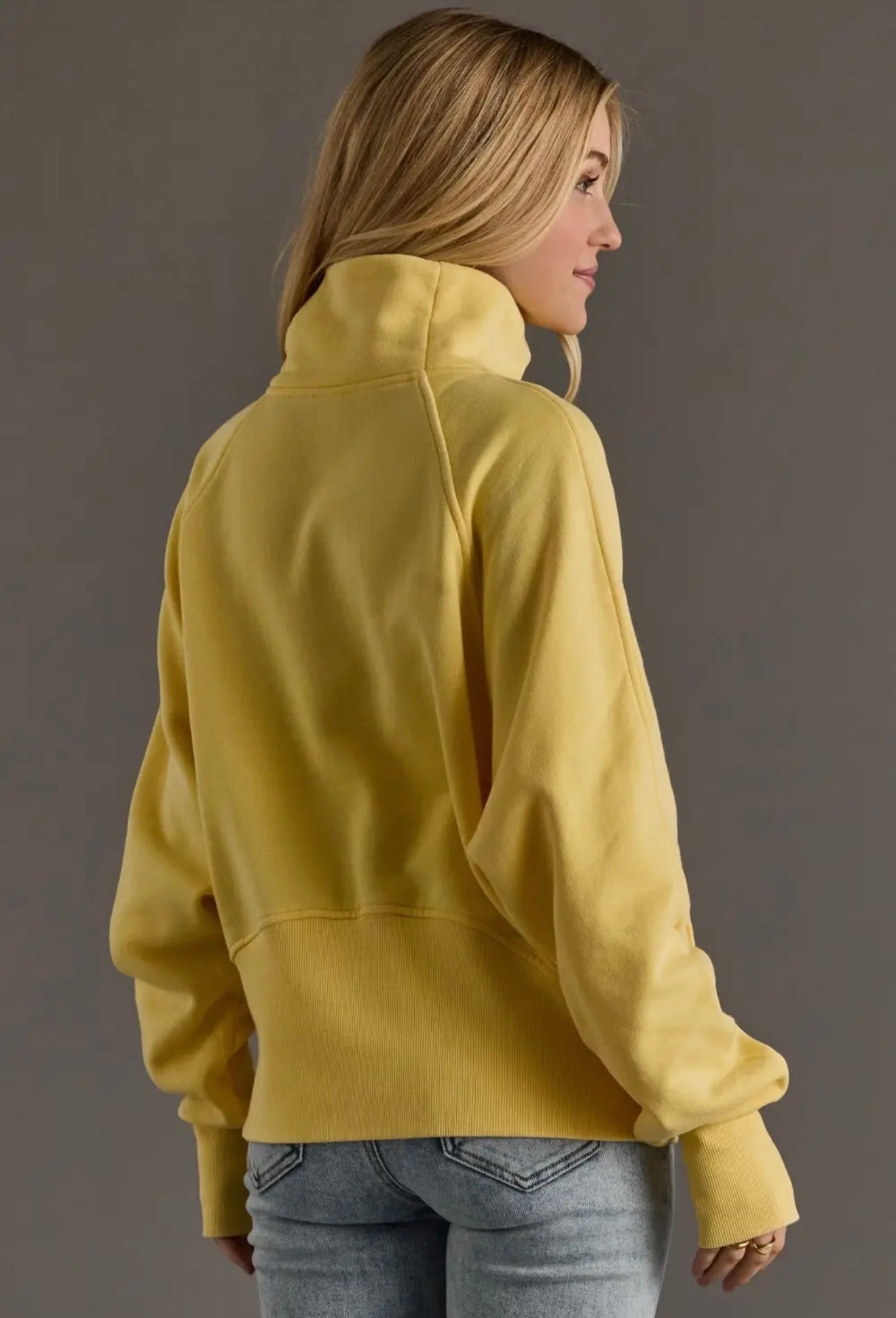 Quarter Zip - Yellow