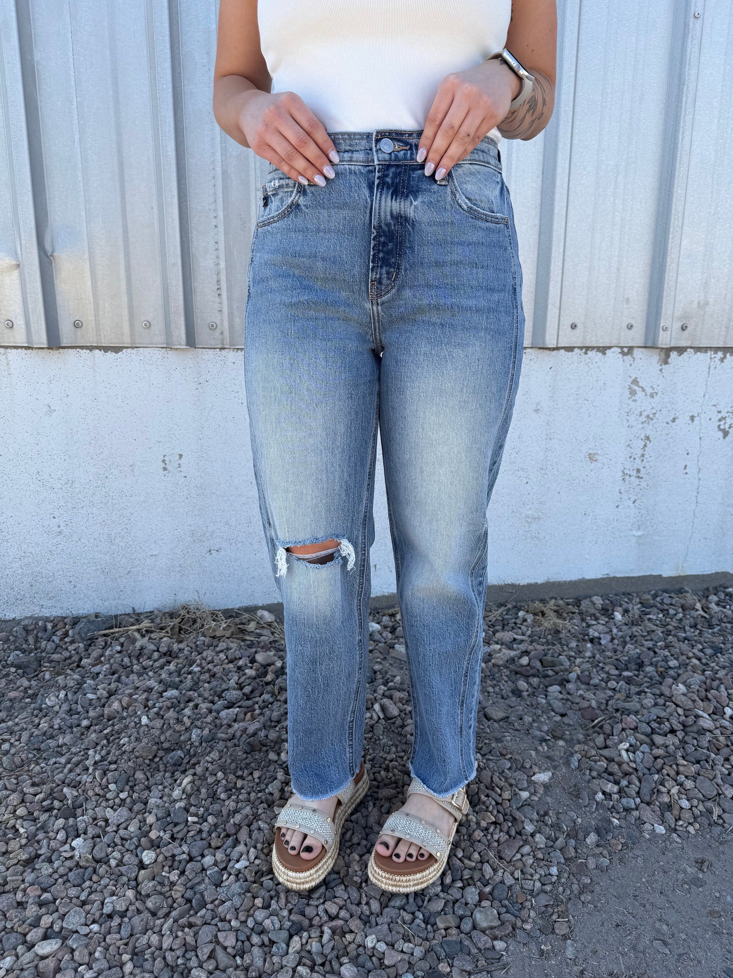 Ultra High Rise Boyfriend Jeans