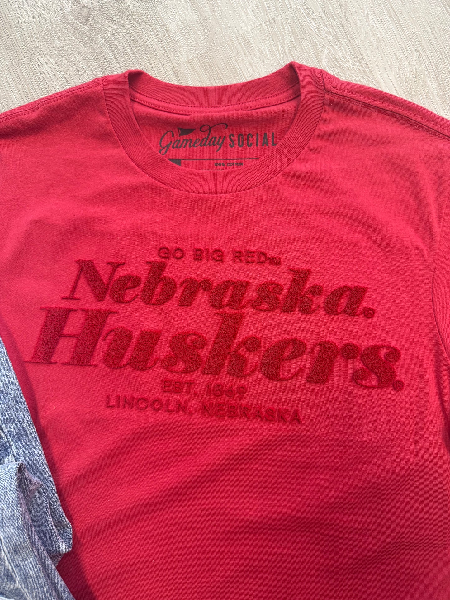 NE Huskers Tee