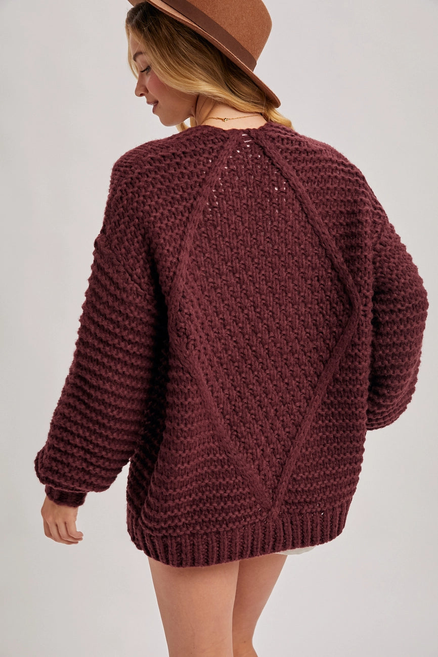 Chunky Knit Cardigan