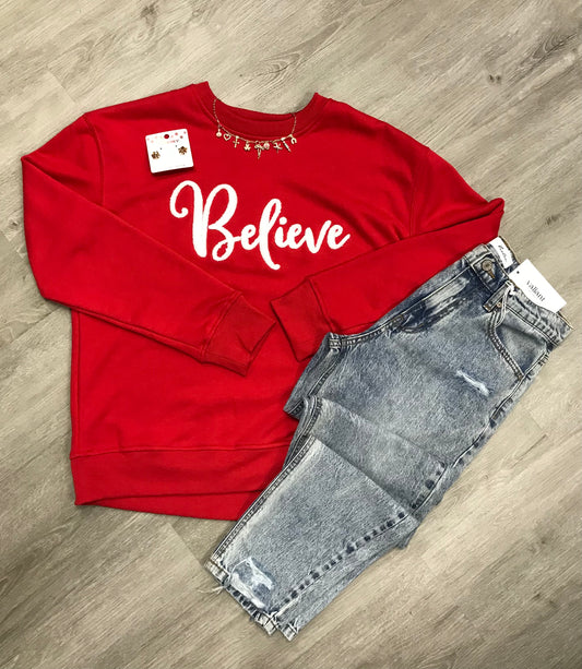 Believe Crewneck