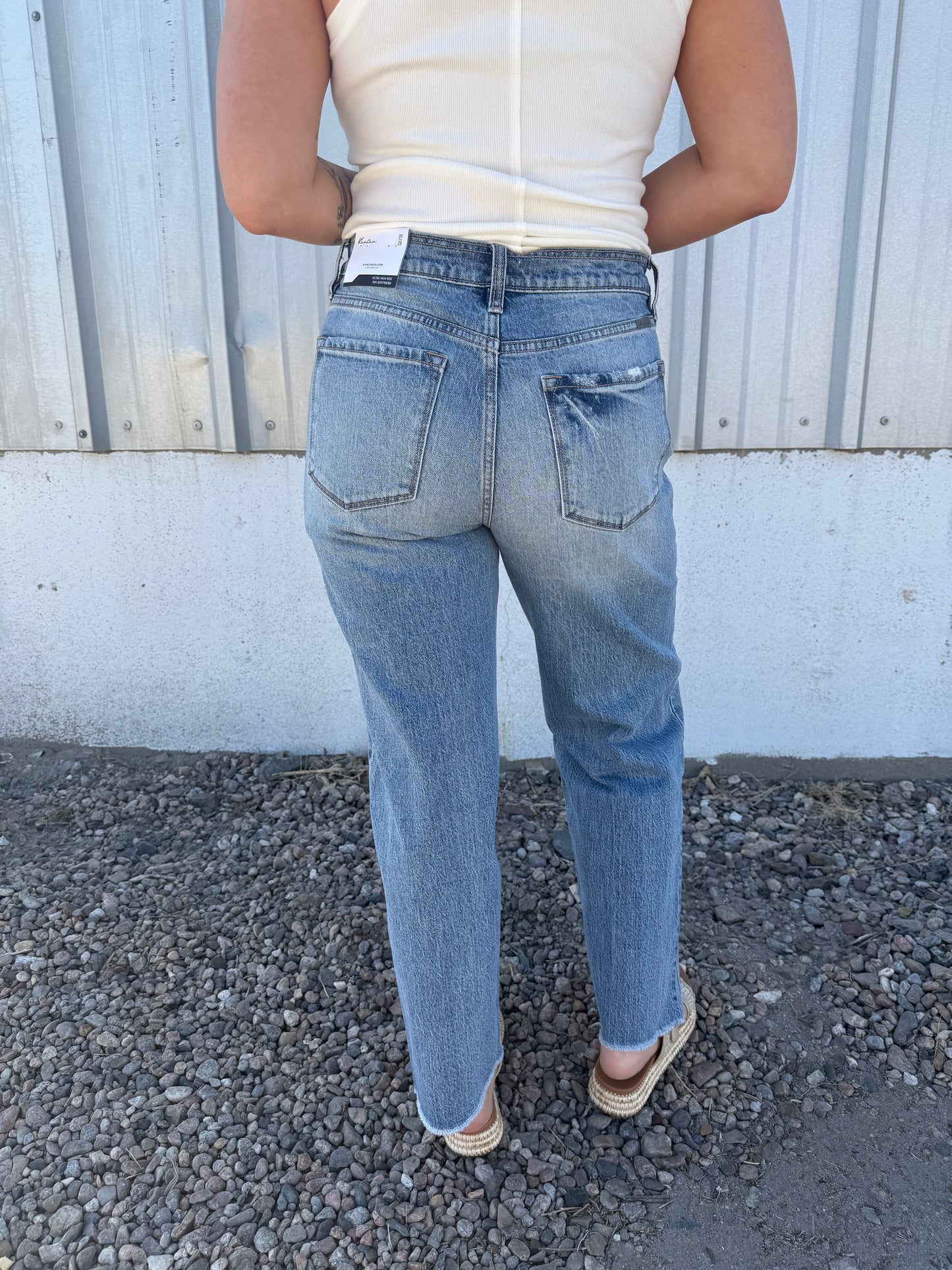 Ultra High Rise Boyfriend Jeans