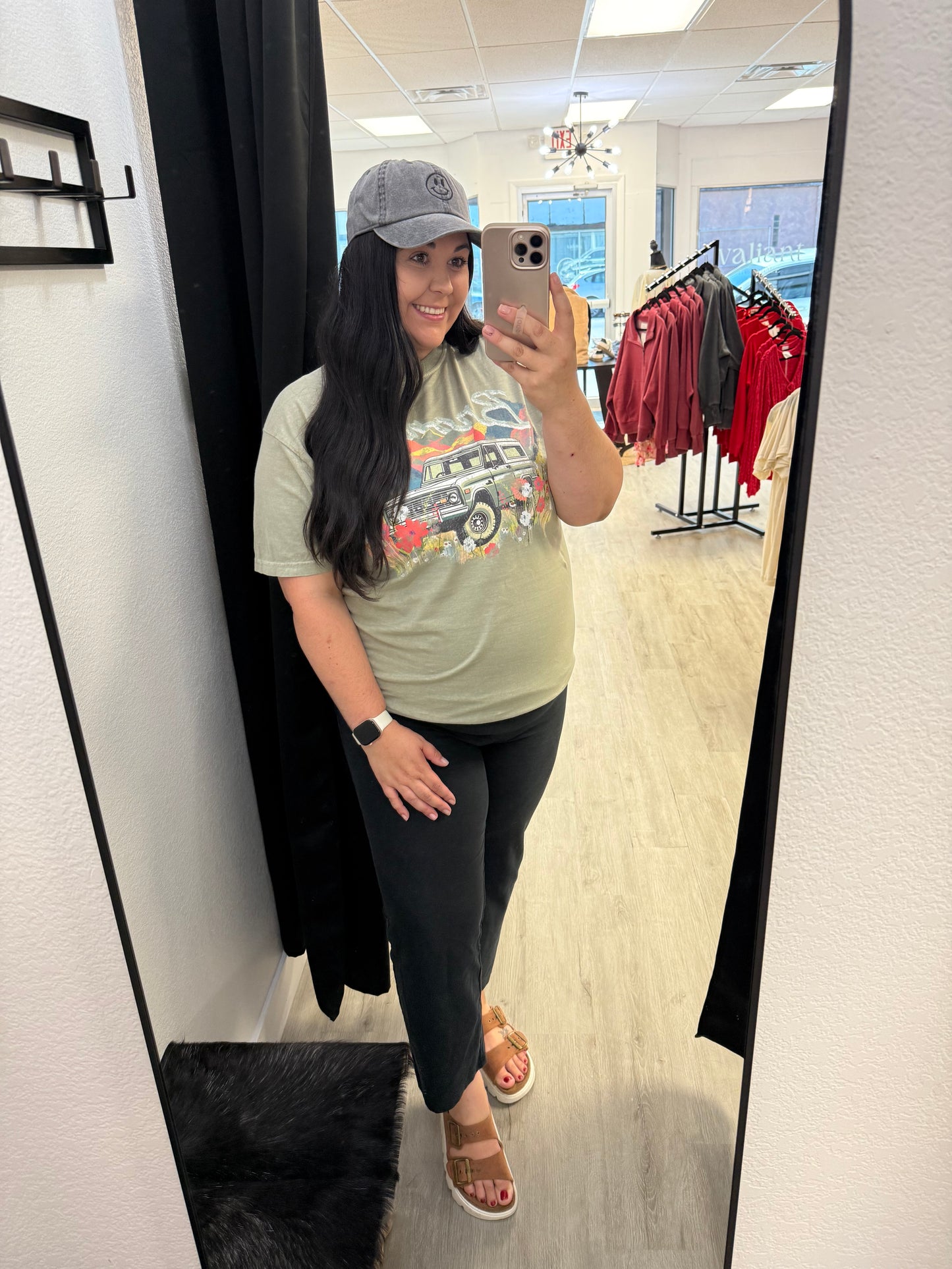 Floral Bronco Graphic Tee