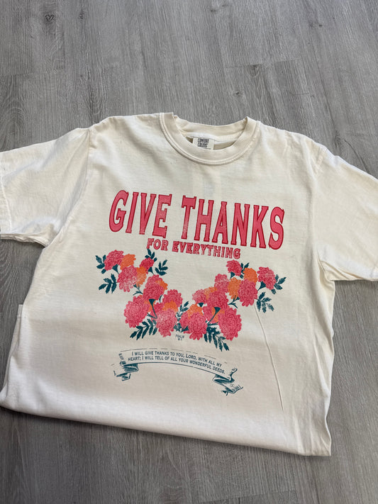 Give Thanks Graphic Tee