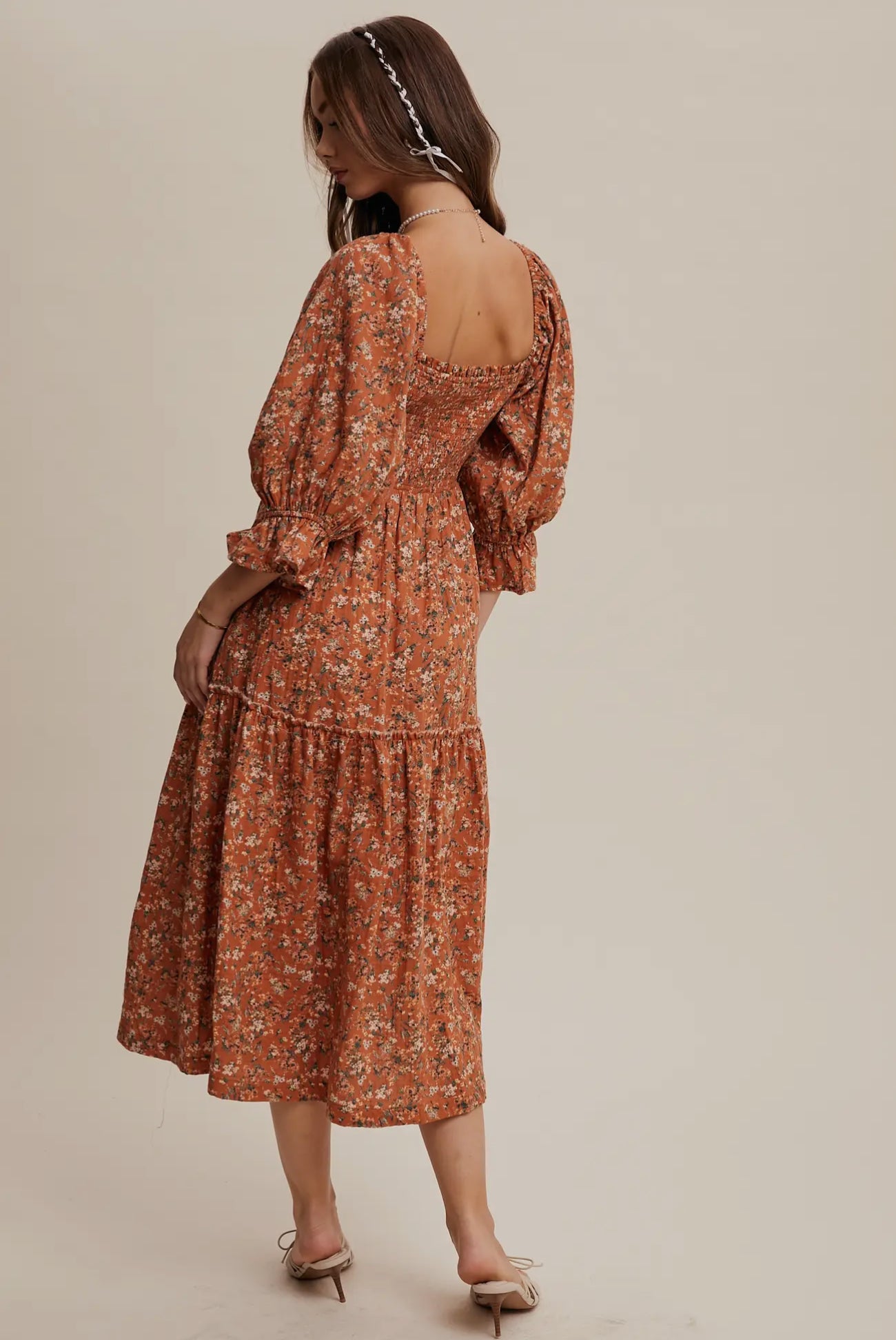 Floral Midi Dress
