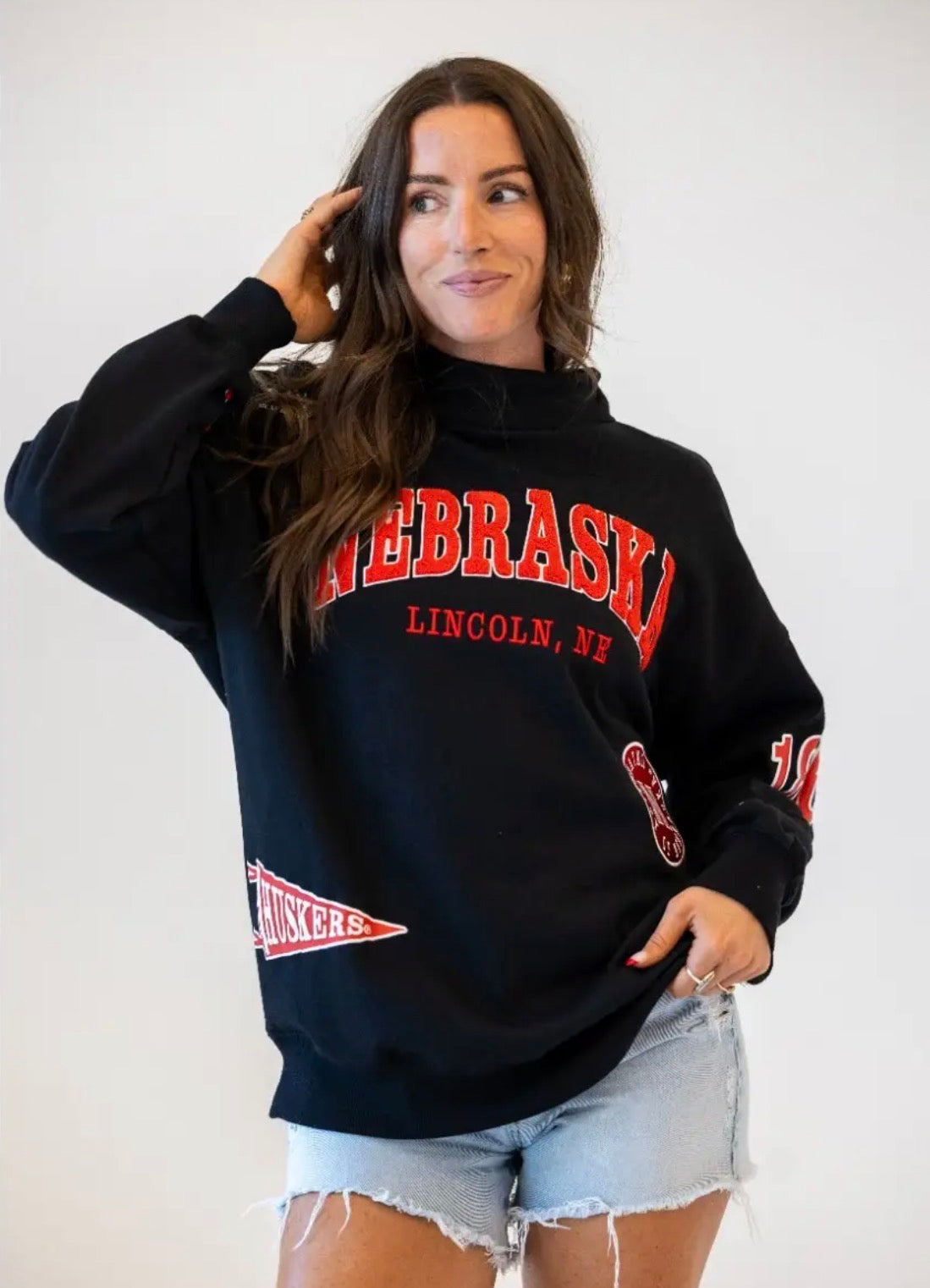 Nebraska All Over Icon Sweatshirt