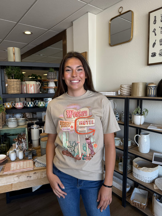 Western Motel Graphic Tee