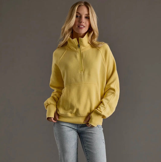 Quarter Zip - Yellow