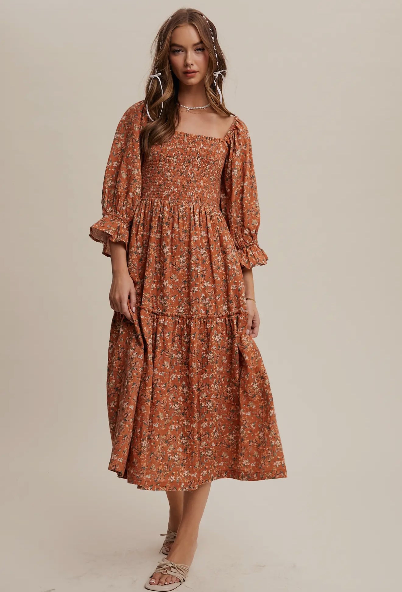 Floral Midi Dress