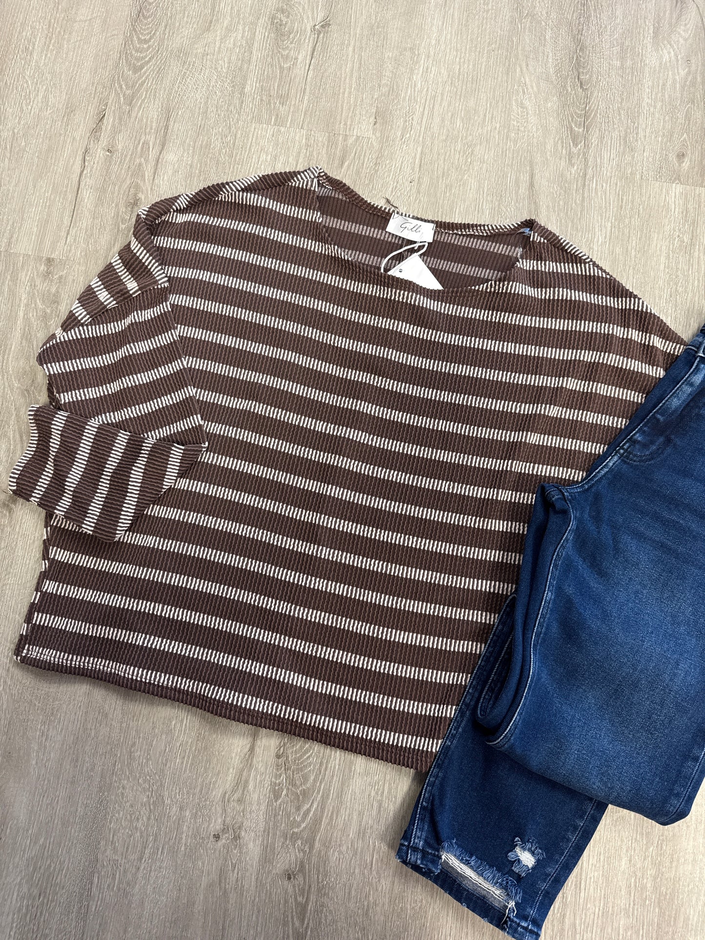 Warm Stripe Top