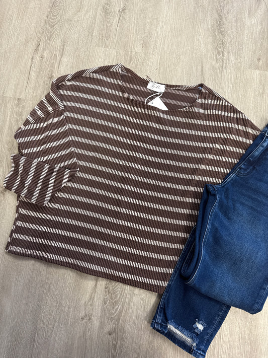Warm Stripe Top