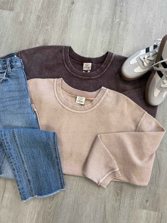 Vintage Pullover - Plum