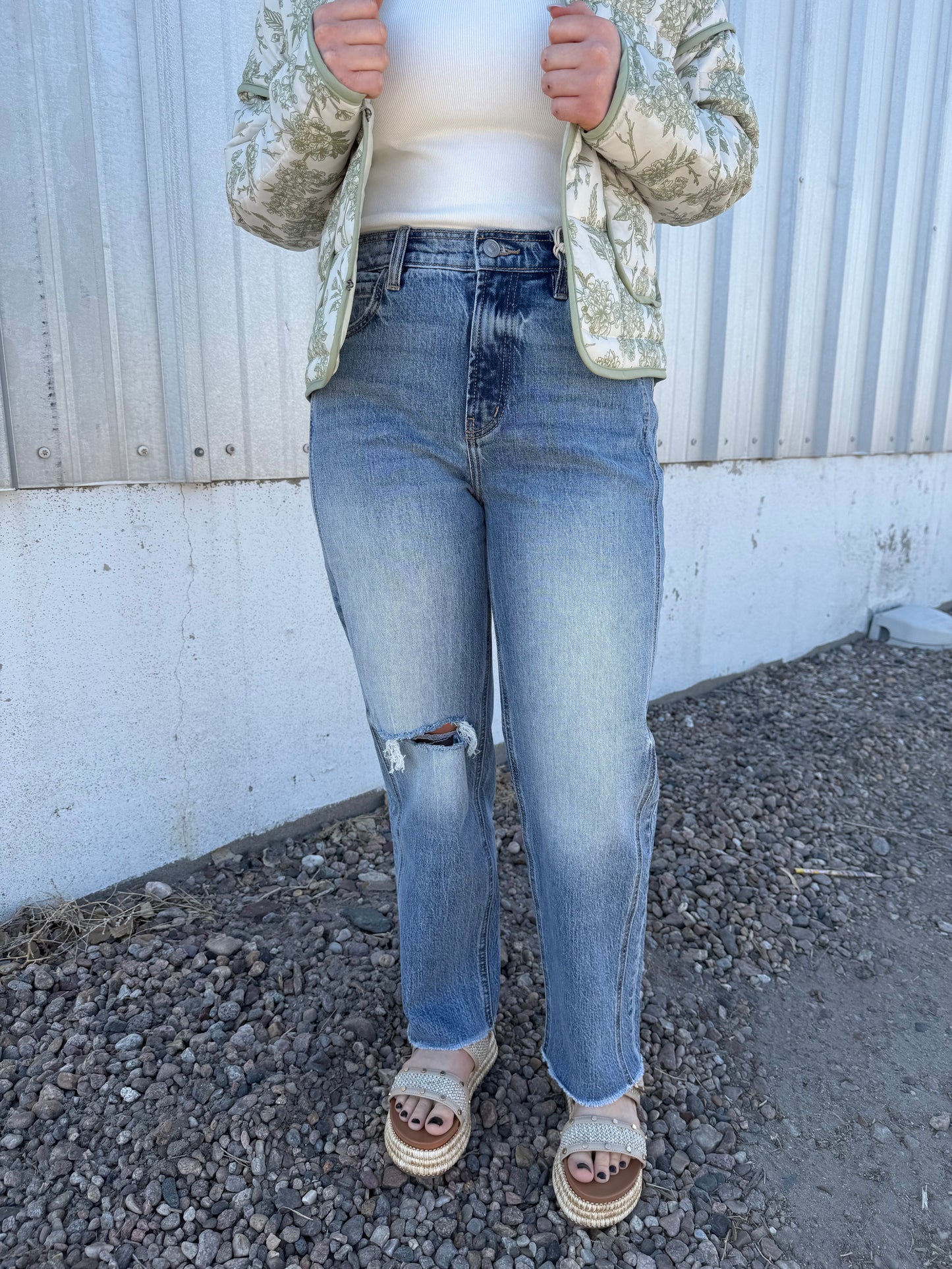 Ultra High Rise Boyfriend Jeans