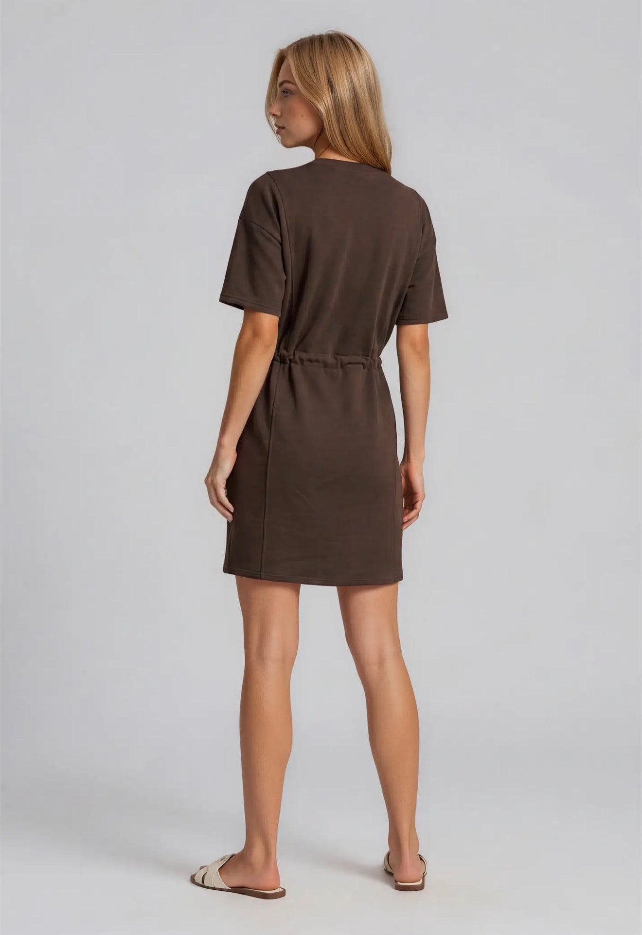 Brown Mini Dress