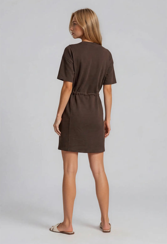 Brown Mini Dress