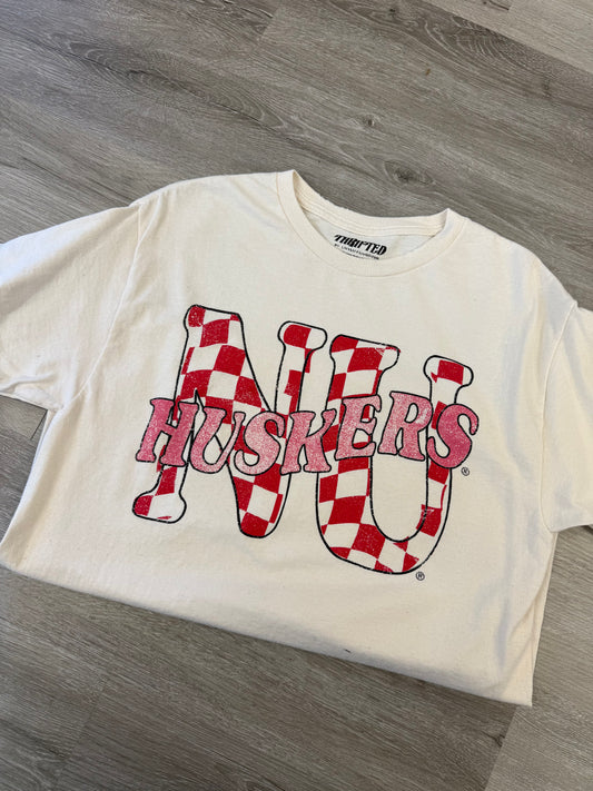 NU Checkered Tee