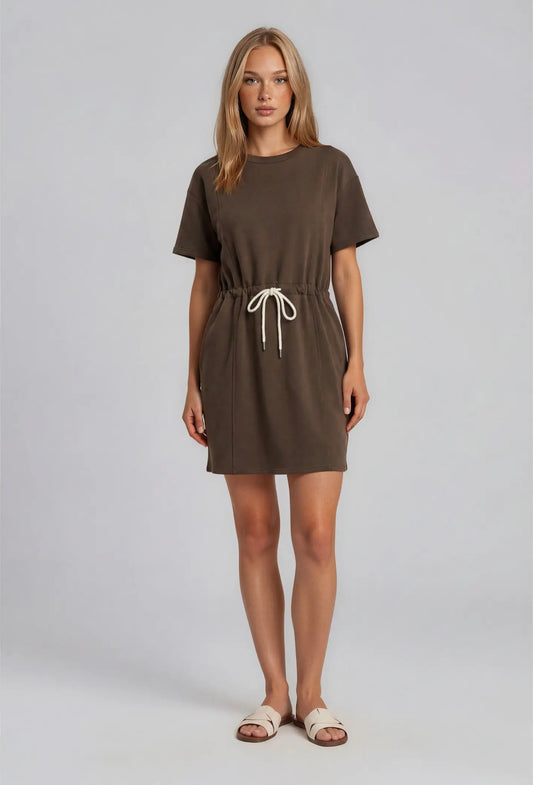 Brown Mini Dress