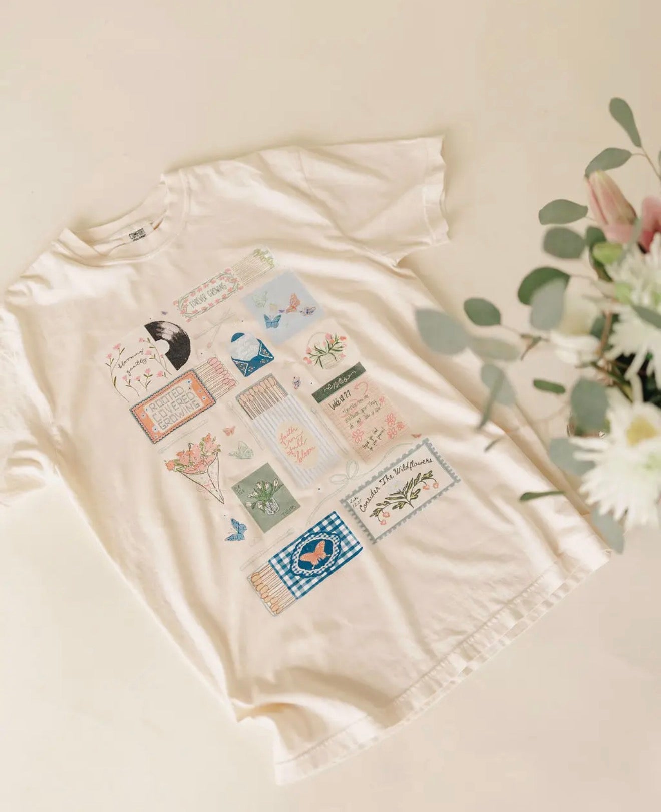 Faith In Full Bloom Graphic Tee