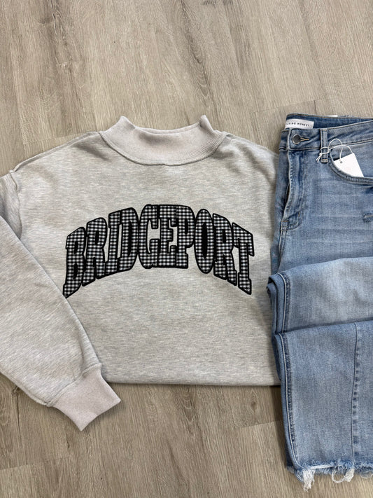 Bridgeport Mock Neck Crew