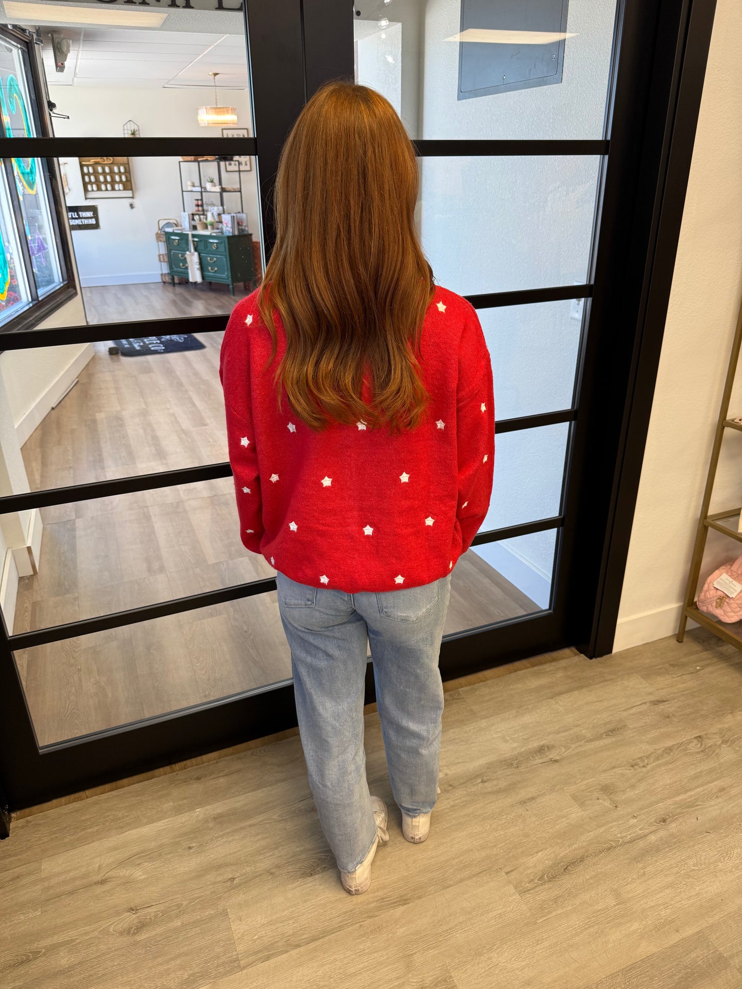 Star Sweater Cardigan