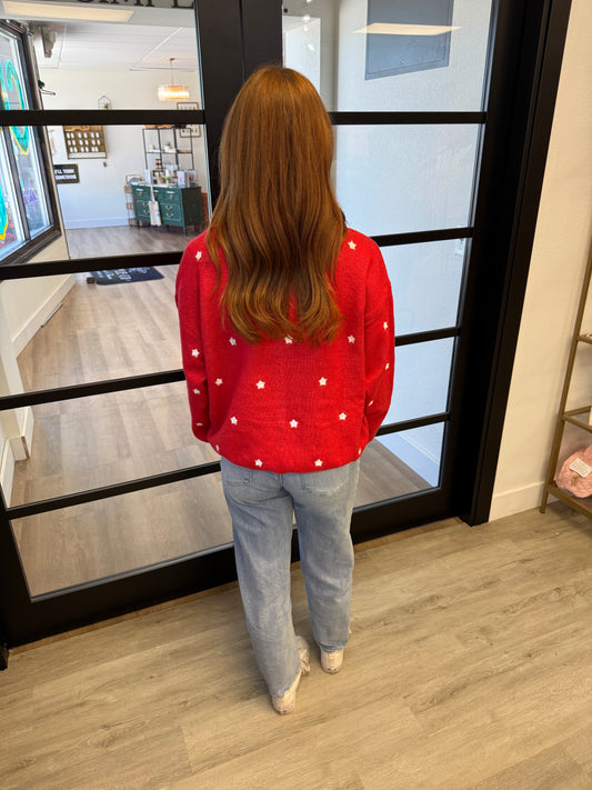 Star Sweater Cardigan