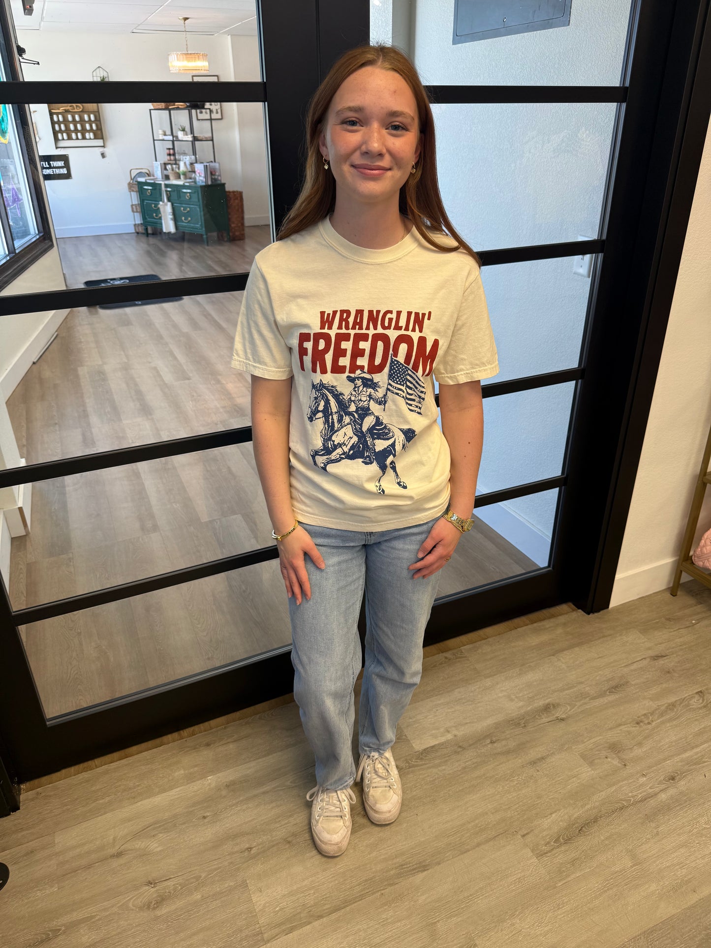 Wranglin' Freedom Graphic Tee