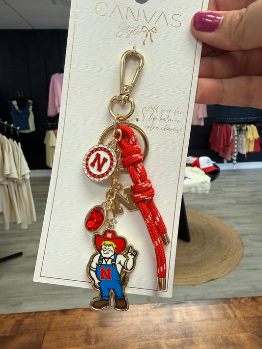 Husker Bag Charm