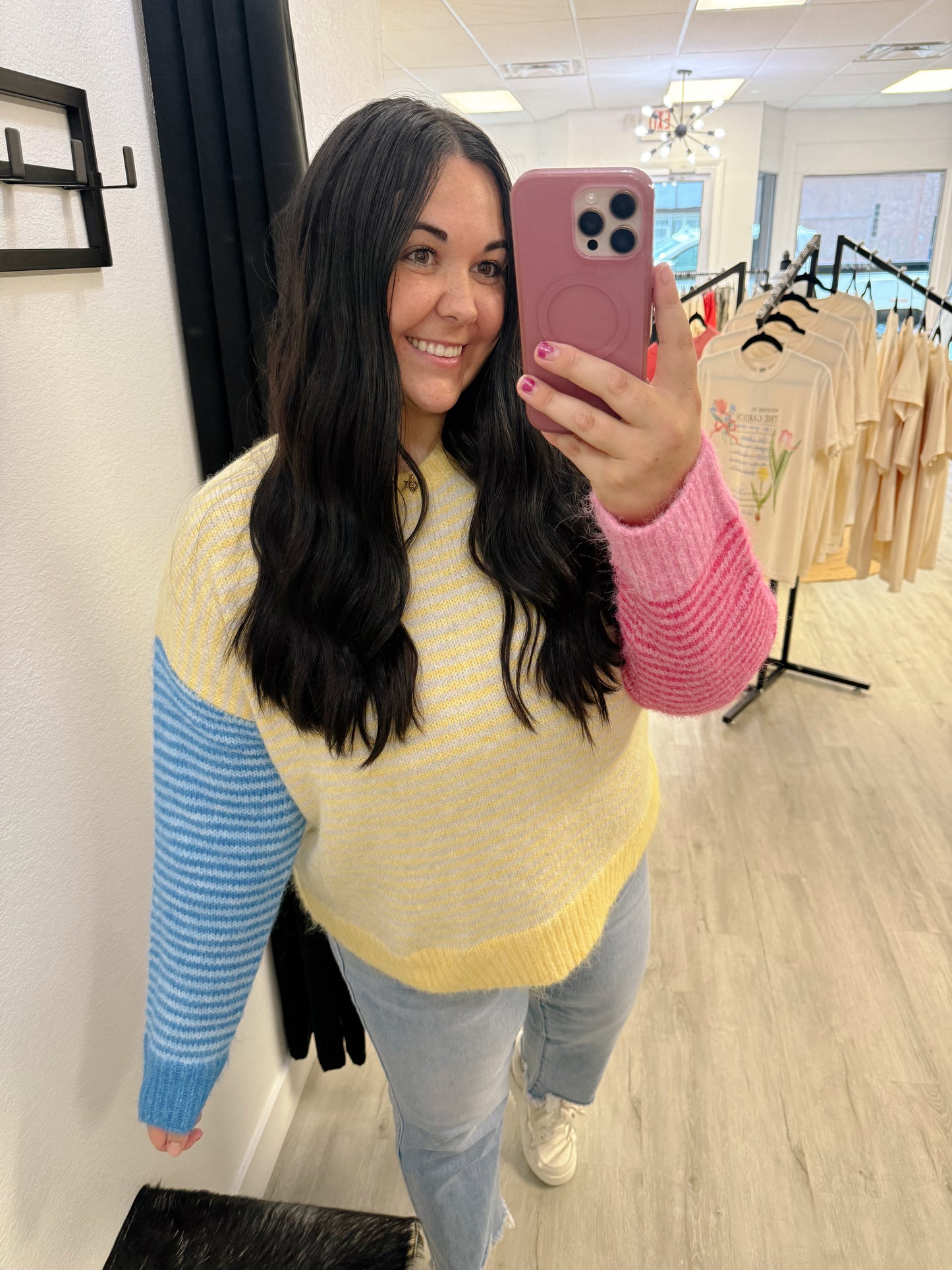 Colorblock Sweater