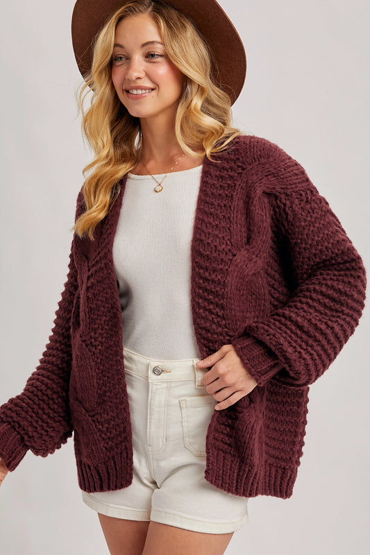Chunky Knit Cardigan