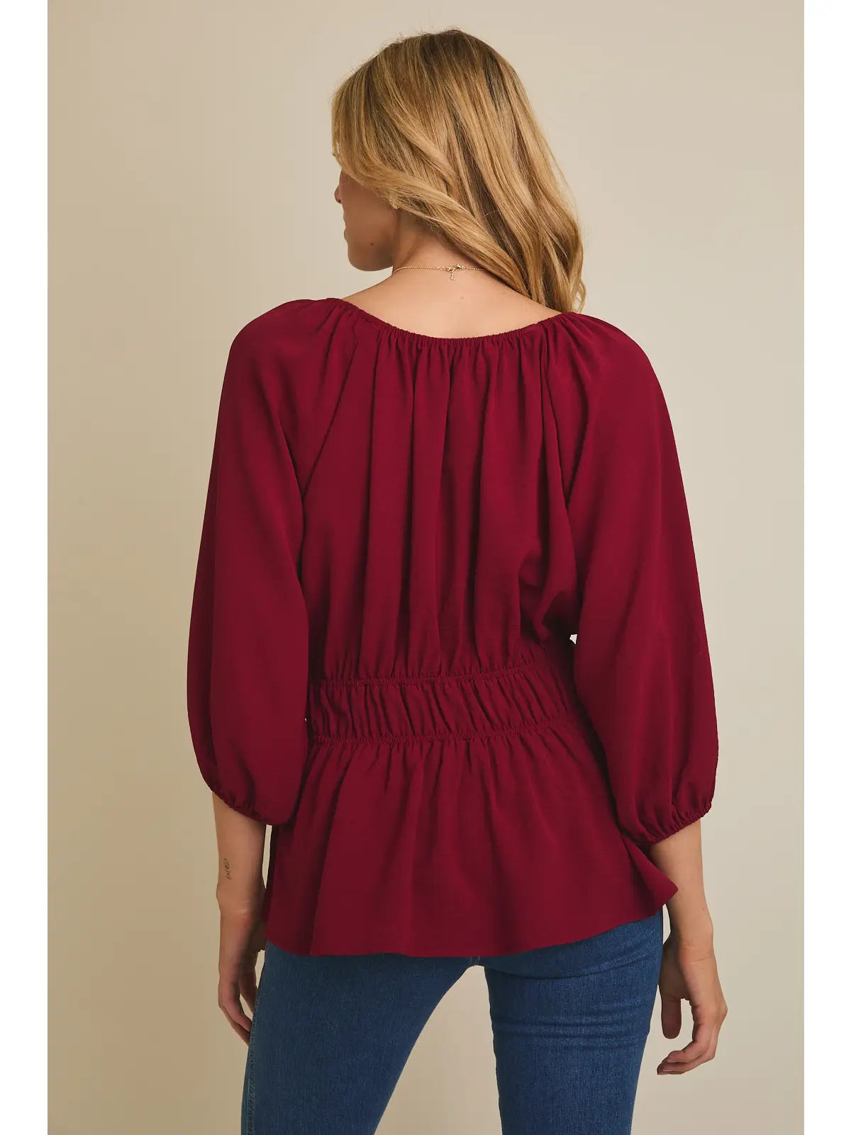Bow Detail Top