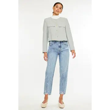 High Rise Mom Jean