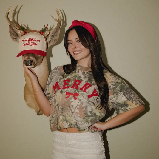 Camo Merry Tee